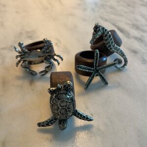 Mud Pie Napkin Rings